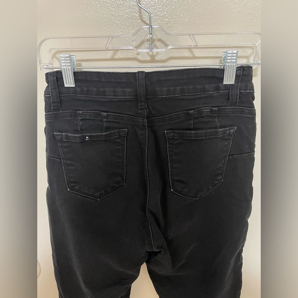 ✨Blue Savvy Black Denim Jeans Size 6 - Picture 6 of 6